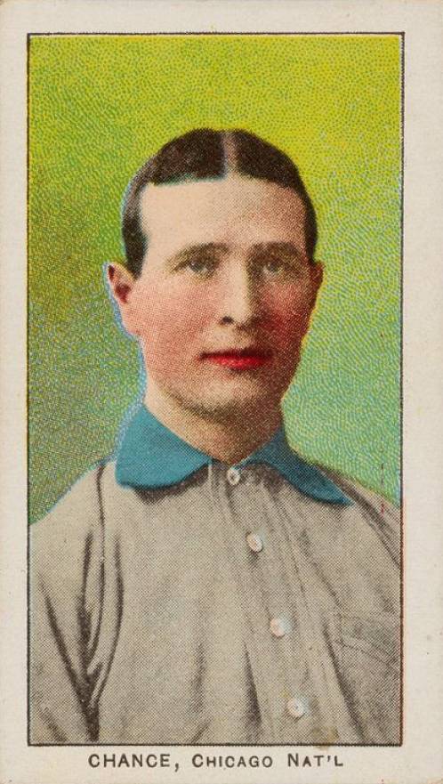 1909 Philadelphia Caramel Chance, Chicago Nat'l # Baseball Card