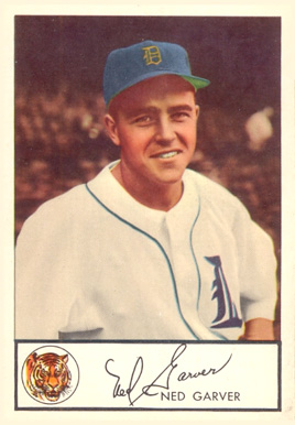 1953 Glendale Hot Dogs Ned Garver #9 Baseball Card Value Price Guide