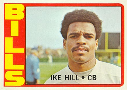 1972 Topps Ike Hill #83 Football Card Value Price Guide