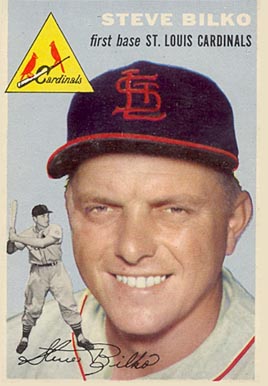 1954 Topps Steve Bilko #116 Baseball Card Value Price Guide